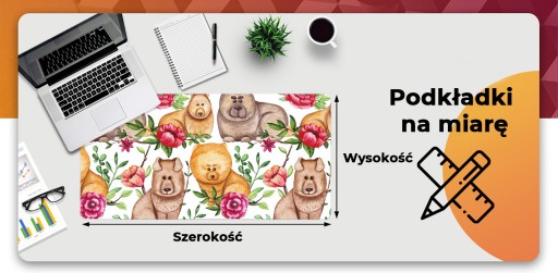 Do pokoju dziecka trwała mata nadruk Chow Chow psy