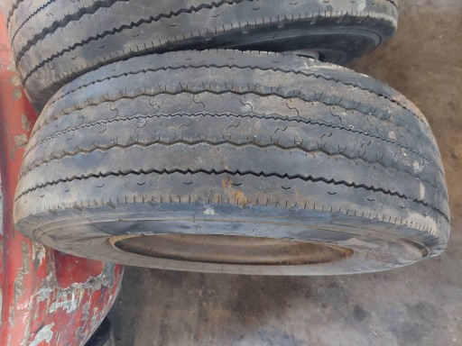 КОМПЛЕКТ ШИНЫ + ДИСКИ 2 ШТ. 225/75R17.5