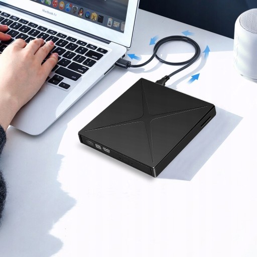Привод CD-R DVD-RW Внешний USB 3.0 C записывающее устройство