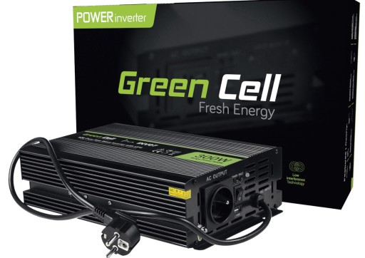 Green Cell 12V/230 В/600 Вт преобразователь