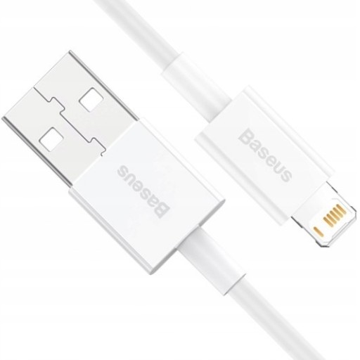 BASEUS — прочный кабель для iPhone, USB-Lightning, Quick Charge 2,4 А, 1 м