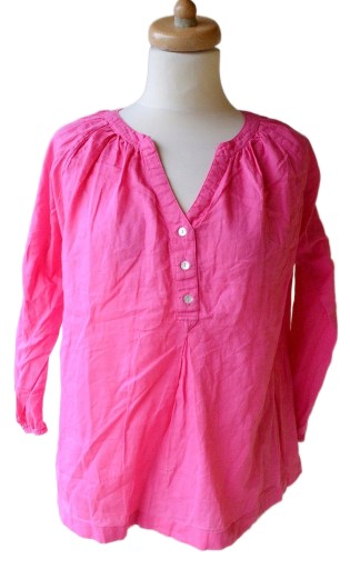 Розовая блузка H&M S 36 Candy Cotton Pink