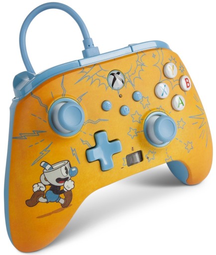 PowerA Pad przewodowy XO XSX PC Cuphead Mugman