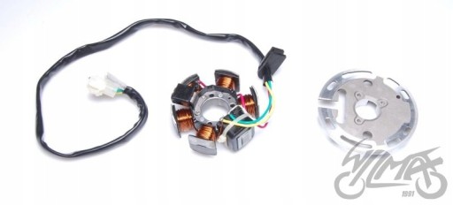 STATOR ISKROWNIK 6 CEWEK DO DERBI SENDA 2008
