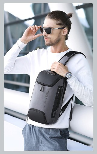 Banger City рюкзак для одной USB -ручной руки TSA USB