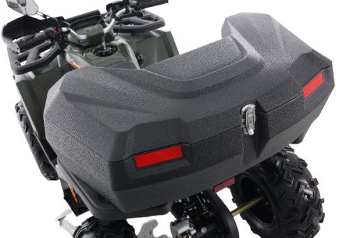 KUFER BOX SKRZYNIA TYŁ TYLNY 78L + OPARCIE Quad ATV Tao Motors 180/200/250