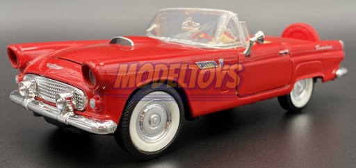 Ford THUNDERBIRD 1956 год красный 1:24 Motormax 73215