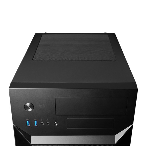 CI-02B-OP Корпус серии mATX Cube Mesh, черный