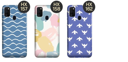ETUI DO SAMSUNG GALAXY M21 WZORY UNIWERSALNE ZWYKŁE MIX OBUDOWA POKROWIEC
