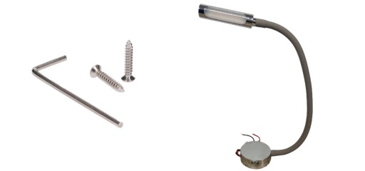 LAMPA WEWNĘTRZNA OŚWIETLENIE DO JACHTU ŁODZI KABINY KAMPERA LED 12/24V USB
