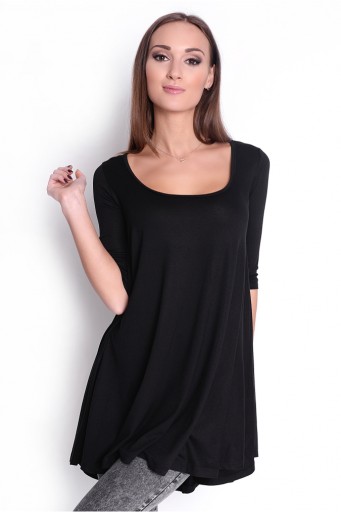 Свободное платье-туника трапециевидной формы оверсайз L/XL