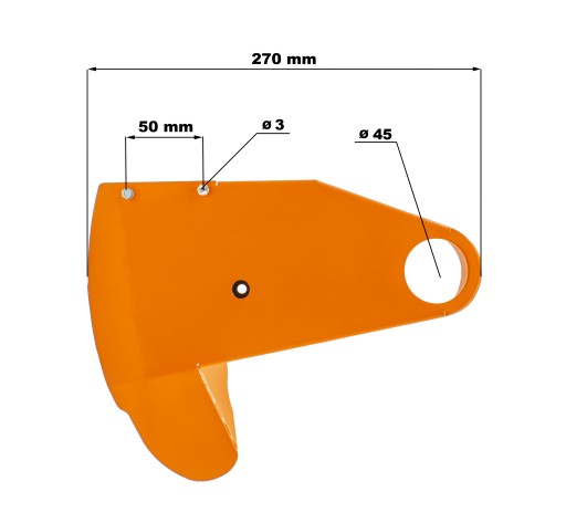 MOCNA OSŁONA PASA NAC LS2200 LS46-139-HS-OY METAL