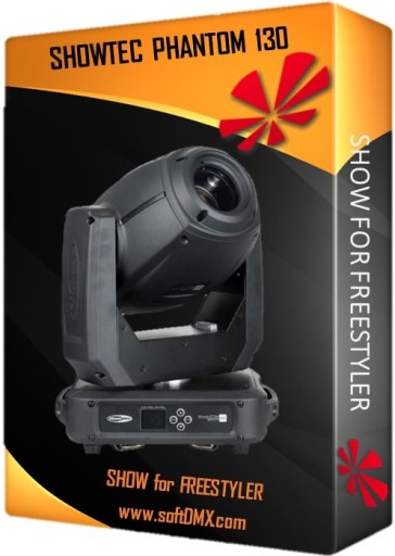 Готовое шоу DMX для 4 шт. Infinity IS 100 Showtec