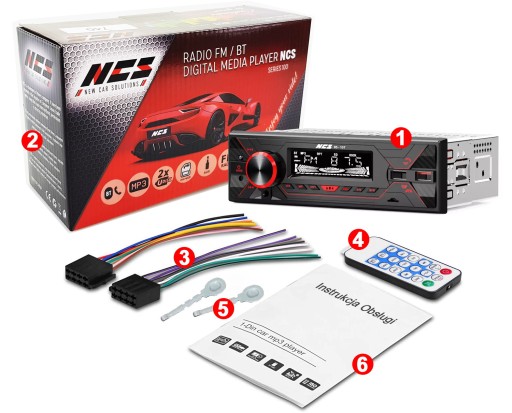 АВТОМОБИЛЬНОЕ РАДИО 1DIN USB SD BLUETOOTH МИКРОФОН