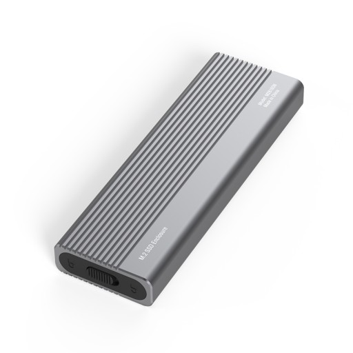 Корпус-адаптер SSD-накопитель M2 NVMe PCIe 2-в-1 USB 3.2 Gen 2 Карман USB-C m.2