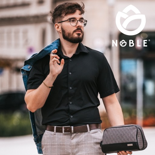 Большая мужская косметичка для путешествий в подарок NOBLE