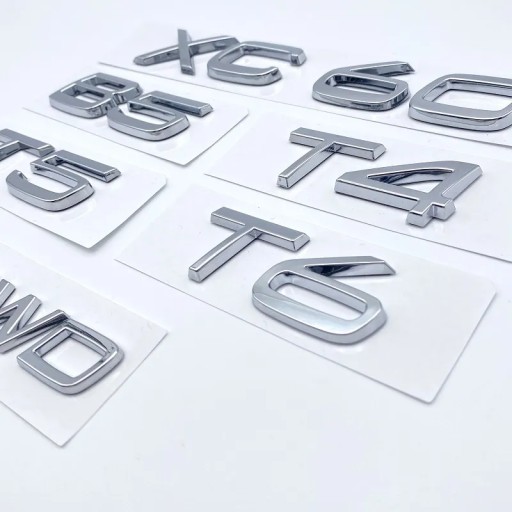 3D AWD B5 T4 T5 T6 Logo Emblem Badge Decal Car Sticker for Volvo XC60