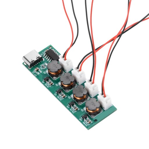 Atomizer Ultradźwiękowy nawilżacz powietrza 4 głowice kwadro USB C