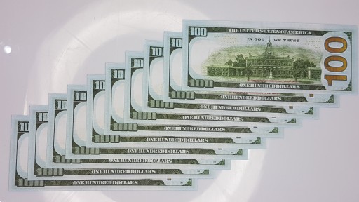 Банкноты номиналом 100 долларов для развлечения и обучения, упаковка 100 штук + БЕСПЛАТНО