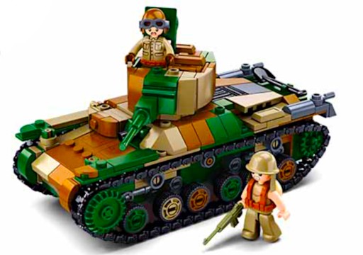 Кирпичи ТАНК Тип 97 Японский РАЗРУШИТЕЛЬ Army 2 wer w1op2 Рис.+ LEGO ОРУЖИЕ