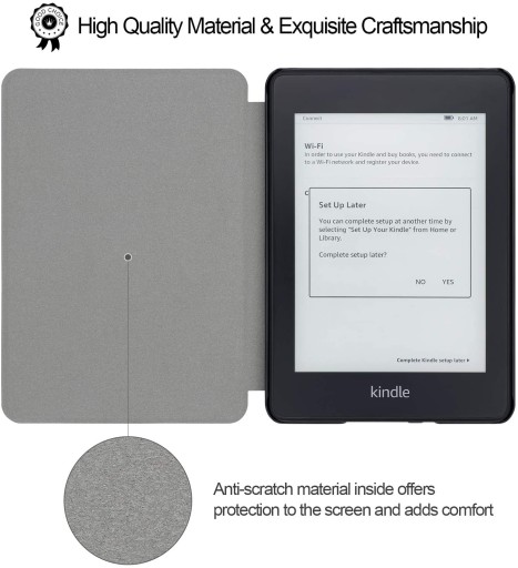 Ochronne cienkie etui skóra PU/Kindle Paperwhite 1
