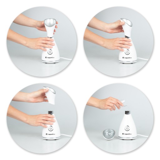 SAUNA PAROWA do twarzy INHALATOR 2w1 inSPORTline