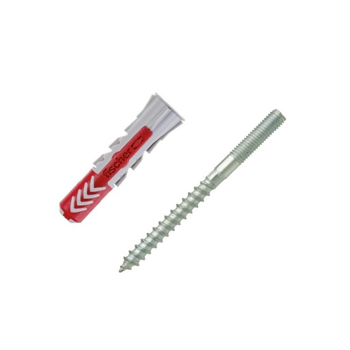 Poręcz ścienna do ściany drewniana fi42 42mm 240cm dąb dębowa KOLOR INOX