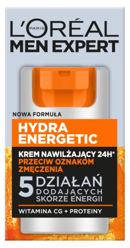 Набор из 3-х кремов для лица L'Oréal Men Hydra Energetic для мужчин, 50 мл