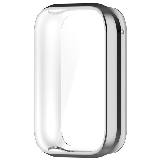 ETUI OBUDOWA 2W1 Z OSŁONĄ NA EKRAN DO XIAOMI MI BAND 8 PRO - SREBRNY