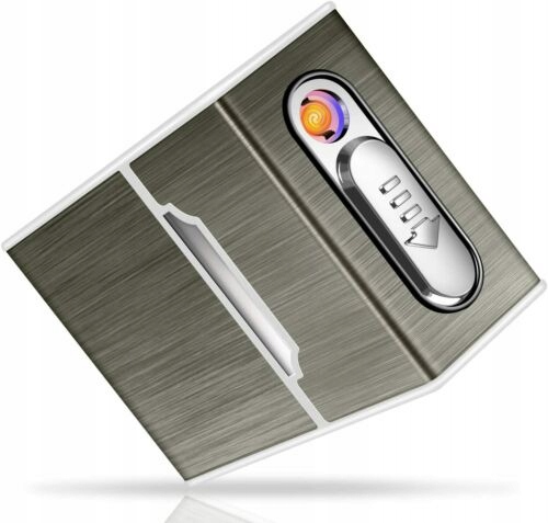ПОРТСИГАР С ЗАЖИГАЛКОЙ, с зарядкой от USB