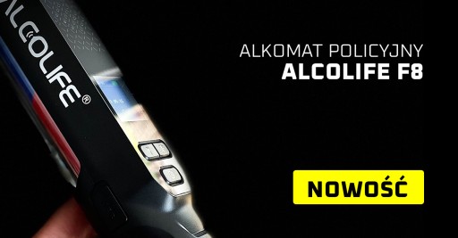 Полицейский алкотестер ALCOLIFE F8 откалиброван