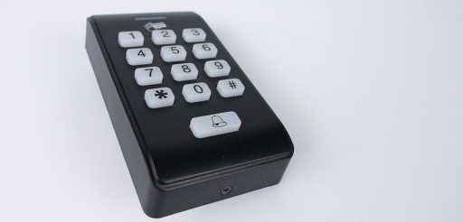 Zamek szyfrowy do drzwi na PIN kartę RFID WIEGAND 125 kHz ZEWNĘTRZNY