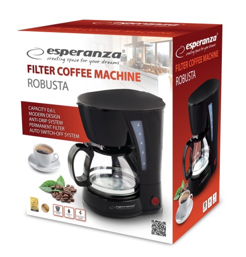 КОФЕМАШИНА ESPERANZA ROBUSTA TRIP 0,6л
