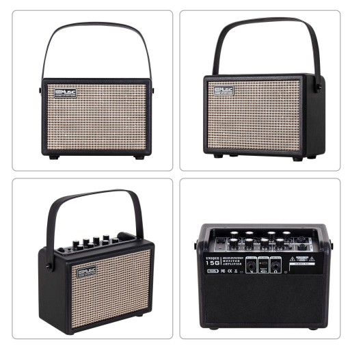 ГИТАРНЫЙ УСИЛИТЕЛЬ 2 КАНАЛА COOLMUSIC UNIQUE-15G