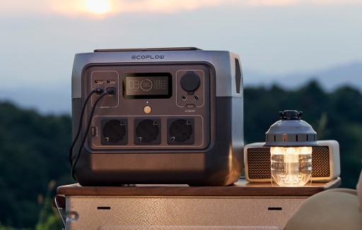 ECOFLOW RIVER 2 PRO 800Вт + 2X ПАНЕЛЬ 100ВТ + КАБЕЛЬ