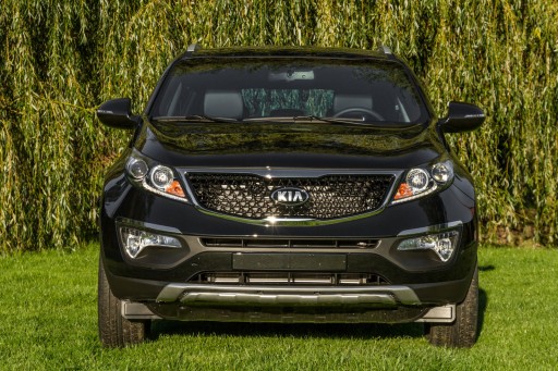 KIA SPORTAGE III SL 2010-2015 НАКЛАДКИ НА БАМПЕРЫ ВЫХЛОПНЫЕ