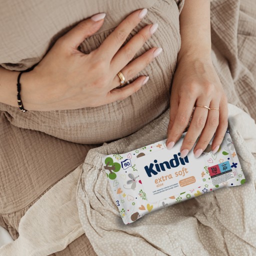 Влажные салфетки детские KINDII EXTRA SOFT х 12 шт.