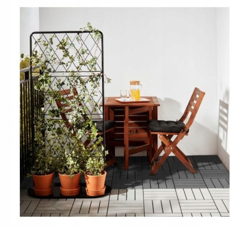 IKEA RUNNEN Плита пола АНТРАЦИТ/СЕРАЯ терраса