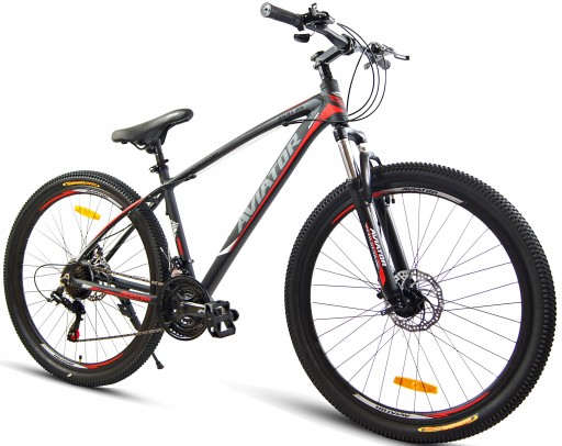ГОРНЫЙ ВЕЛОСИПЕД 27.5 SHIMANO ALU, ПОДВЕСКА 2XДИСКОВ