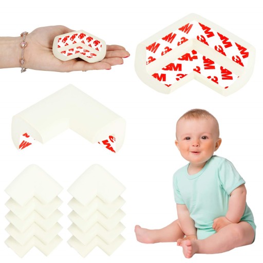 ПЕНОЗАЩИТНЫЕ НАКЛАДКИ ДЛЯ КРОМОК МЕБЕЛИ 10 шт. SOFT
