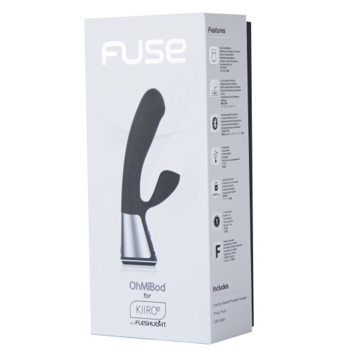 OhMiBod Fuse for Kiiroo Black interaktywny wibrato