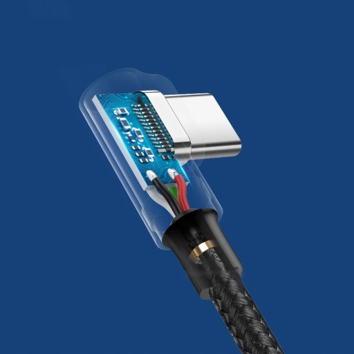 Угловой кабель Ugreen USB — USB Type C Quick Charge 3.0 QC3.0 3 А, 2 м