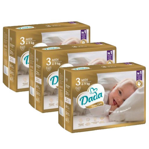 Подгузники Dada Extra Care Размер 3 40 шт.