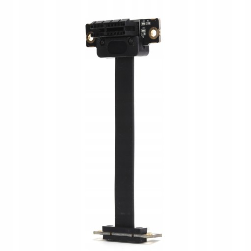 PCIE 1X RISER TAPE ДВОЙНОЙ СЕТЕВОЙ УДЛИНИТЕЛЬНЫЙ КАБЕЛЬ 90°