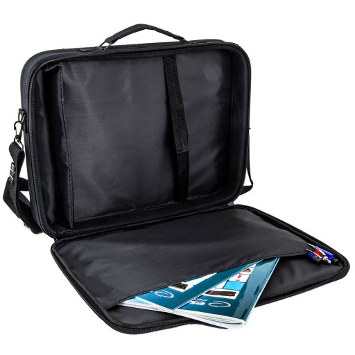 WODOODPORNA WZMACNIANA TORBA TECZKA NA LAPTOP 15,6