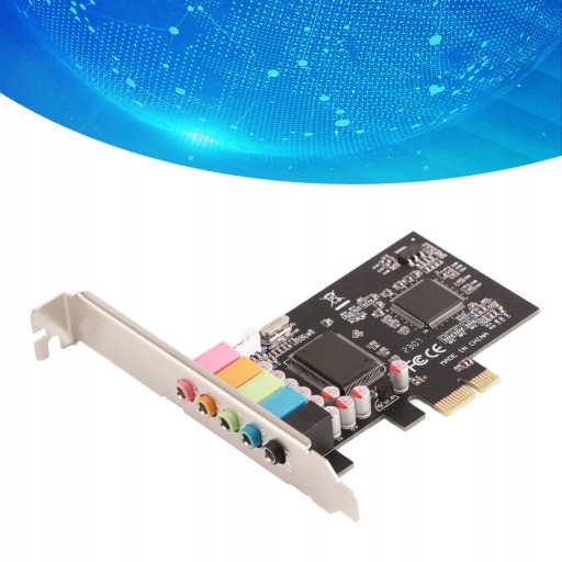 УНИВЕРСАЛЬНАЯ ЗВУКОВАЯ КАРТА PCI-E CMI8738 5.1