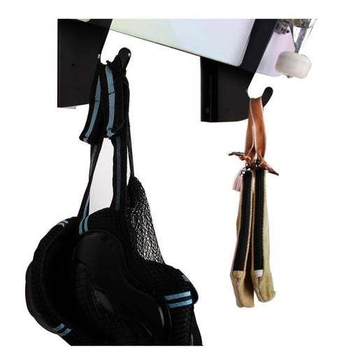 Skateboard Wall Mount Display Rack Easy Installation Multifunctional clear