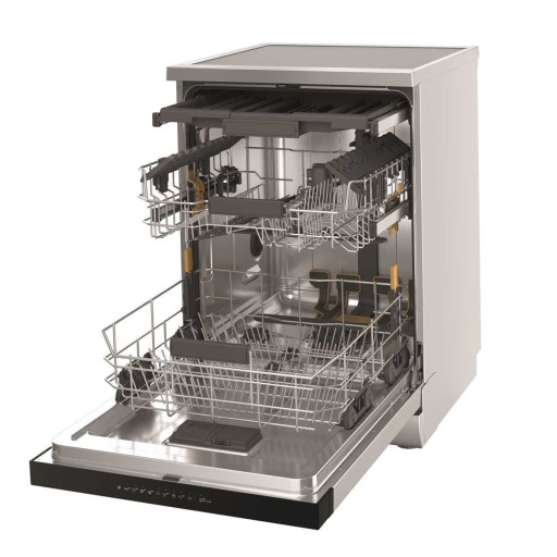 Whirlpool W7FHP33X Отдельностоящая посудомоечная машина A+++ 8 программ Третья корзина