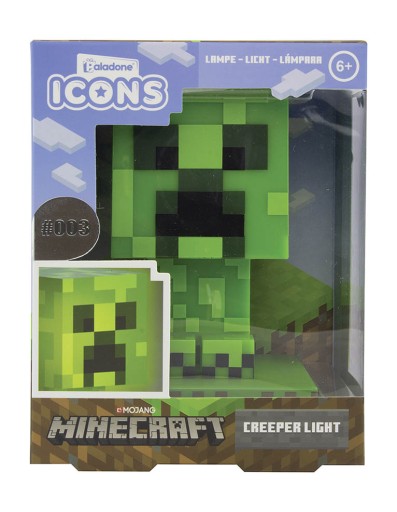 ЛАМПА / MINECRAFT CREEPER LIGHT / #003 / ПАЛАДОН