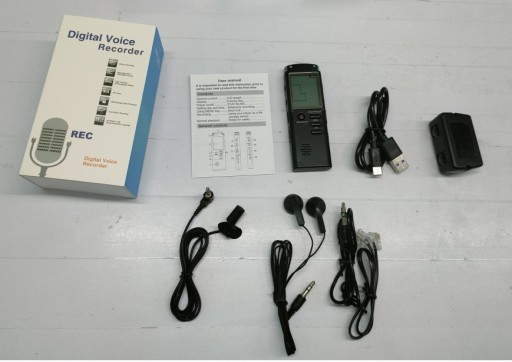 ПРОФЕССИОНАЛЬНЫЙ ЦИФРОВОЙ ДИКТОФОН 16 ГБ USB MP3-ПЛЕЕР